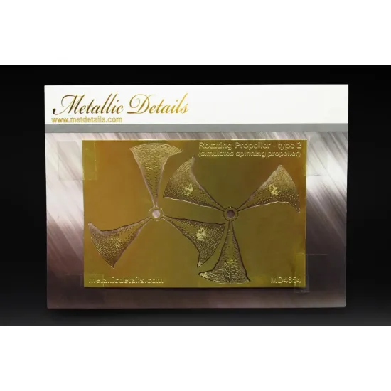 Metallic Details Md4854 1/48 Rotating Propeller Type 2 Accessories Kit