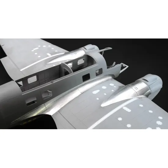 Metallic Details Mdp48026 1/48 He 111h-3 / H-6 Hatches Exterior 3d Decals For Icm