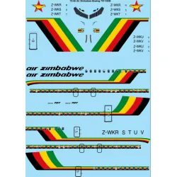 26decals 72-56 1/72 Air Zimbabwe Boeing 707-330b Laser Decal For Aircraft