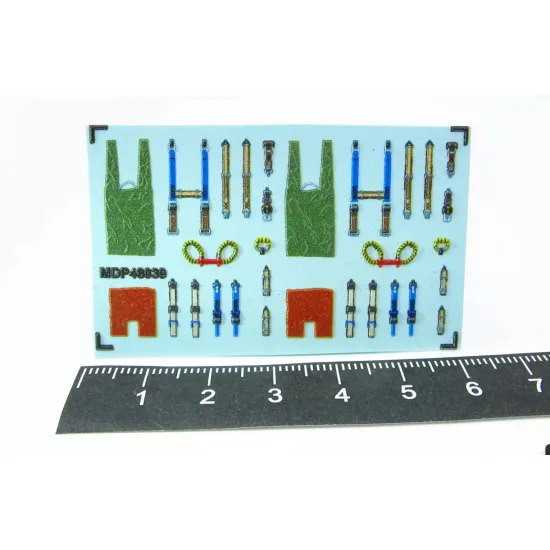 Metallic Details Mdp48039 1/48 Martin-baker Mk 4 Ejection Seat Set For 2 Seats Hawker Hunter Sea Vixen Jet Provost Folland Gnat Mystere 4 Mb-326