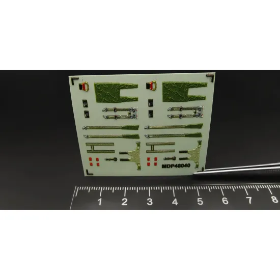 Metallic Details Mdp48040 1/48 3d Seatbelt Decals For Martin-baker Mk 9 Ejection Seat Set For 2 Seats Sepecat Jaguar Buccaneer Hawk Mirage F1 Canberra Cold War Jets