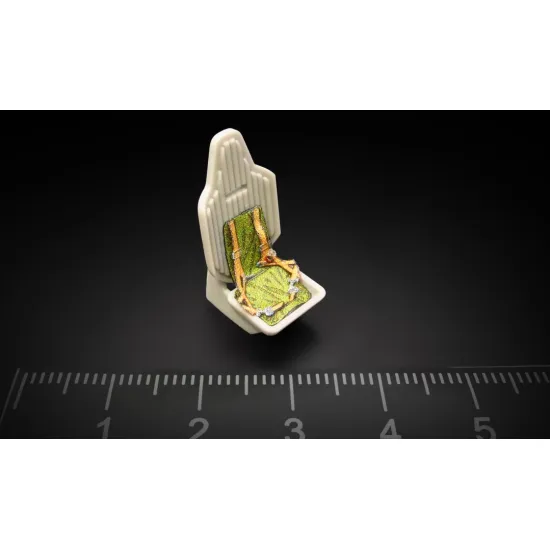 Metallic Details Mdp48041 1/48 Ussr Wwii Aircrew Parachutes Set For 2 Seats