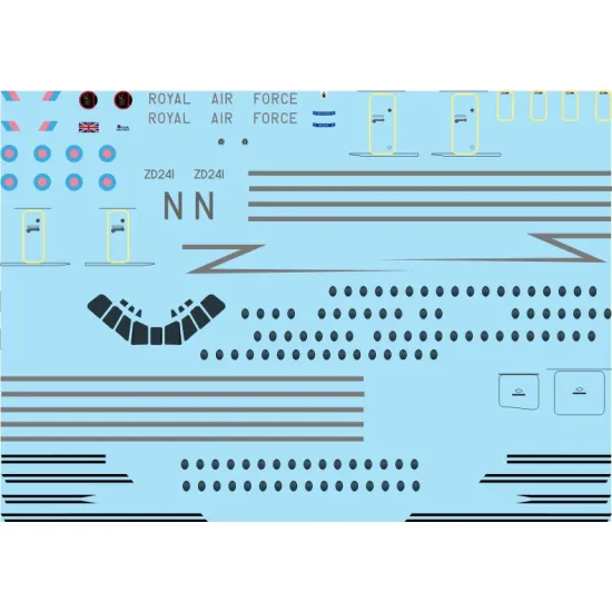 26decals 72-103 1/72 Decal Raf 101 Sqn Vc10 Accessories For Aircraft
