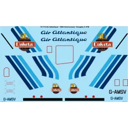 26decals 72-110 1/72 Decal Air Atlantique 50th Anniversary Douglas Dc-3