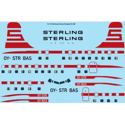 26decals 72-113 1/72 Decal Sterling Douglas Dc-6b Accessories For Aircraft