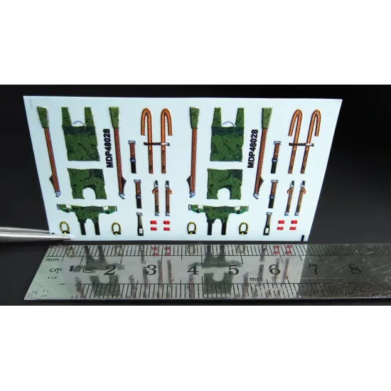 Metallic Details Mdr48291 1/48 Martin-baker Mk 14 Ejection Seats 3d Printed Detail Set For 2 Seats For F/A-18 Hornet And T-45 Goshawk Aircraft Models