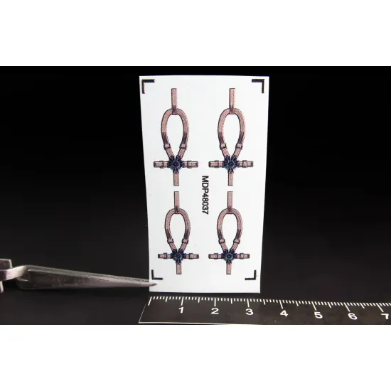 Metallic Details Mdr48292 1/48 Pilot Seats For Uh-60 Black Hawk Sh-60 Seahawk Mh-60 Late Version 3d Printed Detail Set For 2 Seats Helicopter Cockpit Upgrade