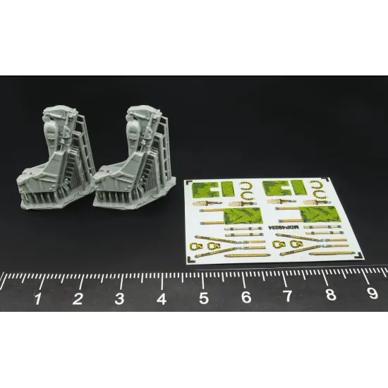 Metallic Details Mdr48294 1/48 Martin-baker Mk 5 Ejection Seats 3d Printed Detail Set For 2 Seats