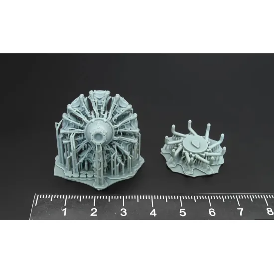 Metallic Details Mdr48295 1/48 Bramo 323 Fafnir Radial Engine 3d Printed Detail Set