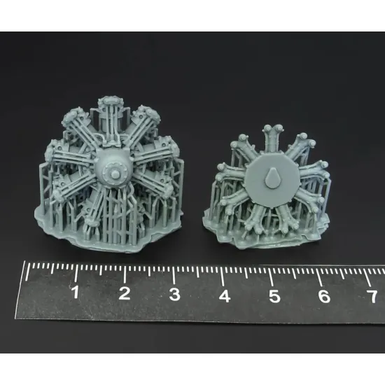 Metallic Details Mdr48296 1/48 Bristol Jupiter Viii Radial Engine 3d Printed Detail Set