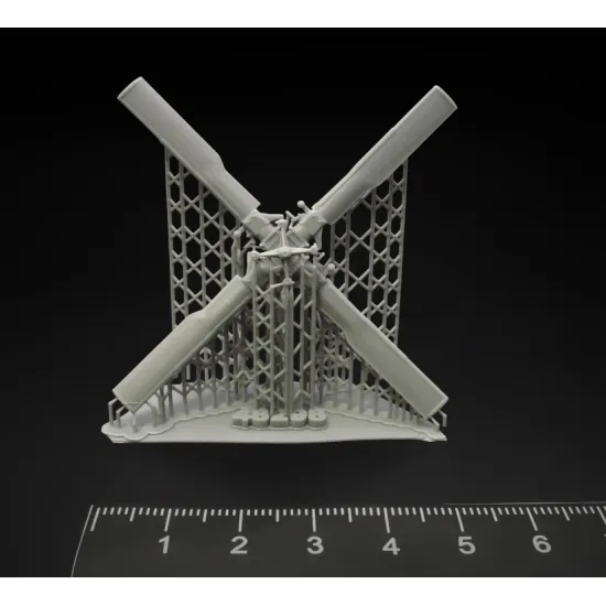 Metallic Details Mdr48298 1/48 Tail Rotor For Mh-60 Uh-60 Black Hawk Hh-60 Pave Hawk 3d Printed Detail Set