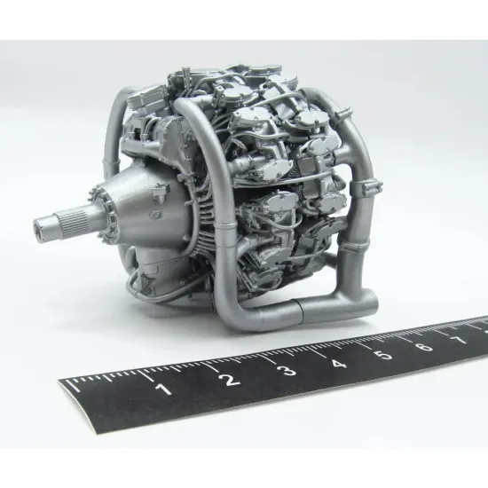 Metallic Details Mdr3257 1/32 Wright R-3350 Radial Engine 3d Printed Detail Set