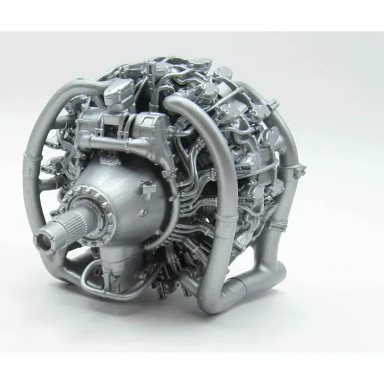 Metallic Details Mdr3257 1/32 Wright R-3350 Radial Engine 3d Printed Detail Set