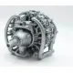 Metallic Details Mdr3257 1/32 Wright R-3350 Radial Engine 3d Printed Detail Set