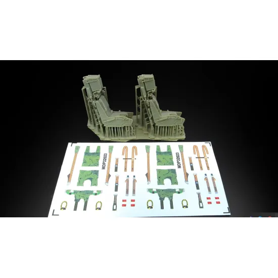 Metallic Details Mdr3258 1/32 Wright R-3350 Engine 3d Printed Version Martin-baker Mk14 Ejection Seats 3d Printed Detail Set For 2 Seats