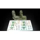 Metallic Details Mdr3258 1/32 Wright R-3350 Engine 3d Printed Version Martin-baker Mk14 Ejection Seats 3d Printed Detail Set For 2 Seats