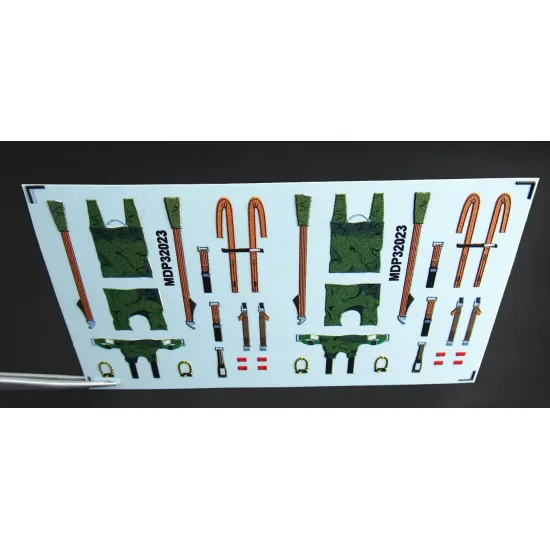 Metallic Details Mdr3258 1/32 Wright R-3350 Engine 3d Printed Version Martin-baker Mk14 Ejection Seats 3d Printed Detail Set For 2 Seats