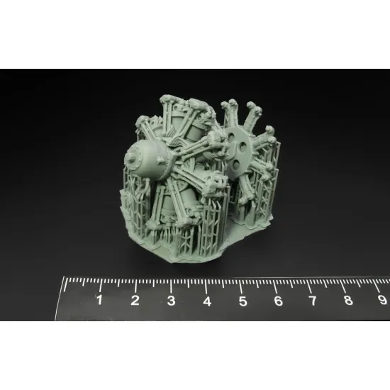 Metallic Details Mdr3264 1/32 Bristol Jupiter Viii Radial Engine 3d Printed Detail Set