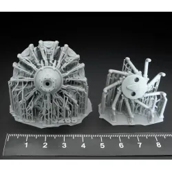 Metallic Details Mdr3265 1/32 Bramo 323 Fafnir Radial Engine 3d Printed Detail Set