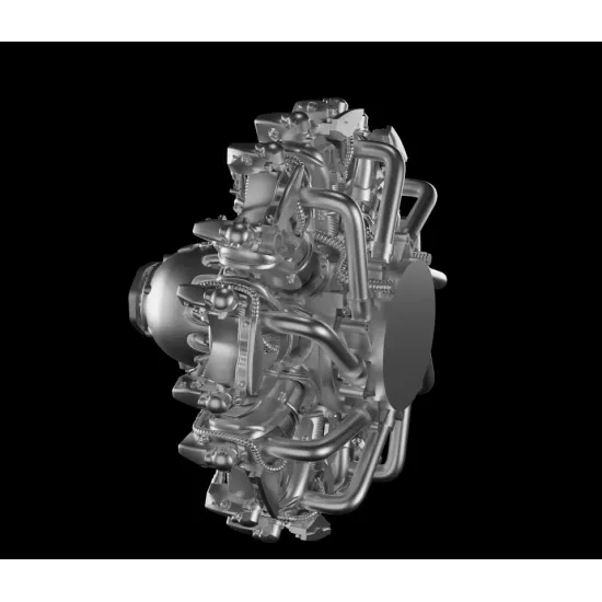 Metallic Details Mdr3265 1/32 Bramo 323 Fafnir Radial Engine 3d Printed Detail Set