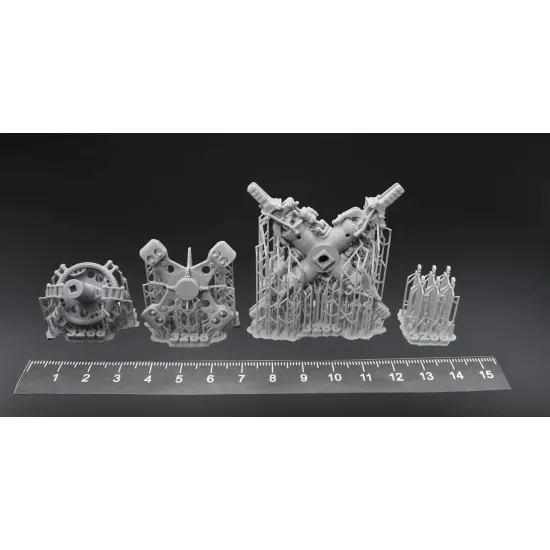 Metallic Details Mdr3266 1/32 Main Rotor For Mh-60 Uh-60 Black Hawk Hh-60 Pave Hawk 3d Printed Detail Set