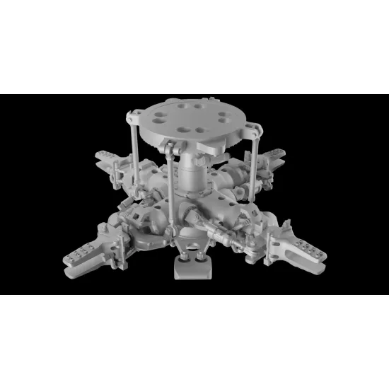 Metallic Details Mdr3266 1/32 Main Rotor For Mh-60 Uh-60 Black Hawk Hh-60 Pave Hawk 3d Printed Detail Set