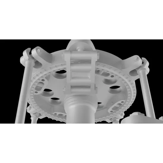 Metallic Details Mdr3266 1/32 Main Rotor For Mh-60 Uh-60 Black Hawk Hh-60 Pave Hawk 3d Printed Detail Set