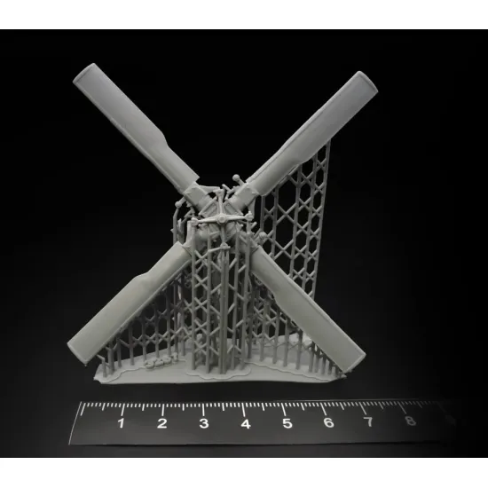 Metallic Details Mdr3267 1/32 Tail Rotor For Mh-60 Uh-60 Black Hawk Hh-60 Pave Hawk 3d Printed Detail Set Helicopter Upgrade Parts For Scale Models