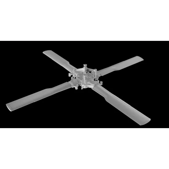 Metallic Details Mdr3267 1/32 Tail Rotor For Mh-60 Uh-60 Black Hawk Hh-60 Pave Hawk 3d Printed Detail Set Helicopter Upgrade Parts For Scale Models