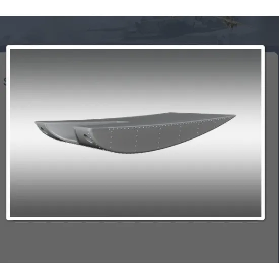 Print Scale Psr32020 1/32 Spitfire Slipper Drop Tank 45 Gallons 1pc Accessories Kit