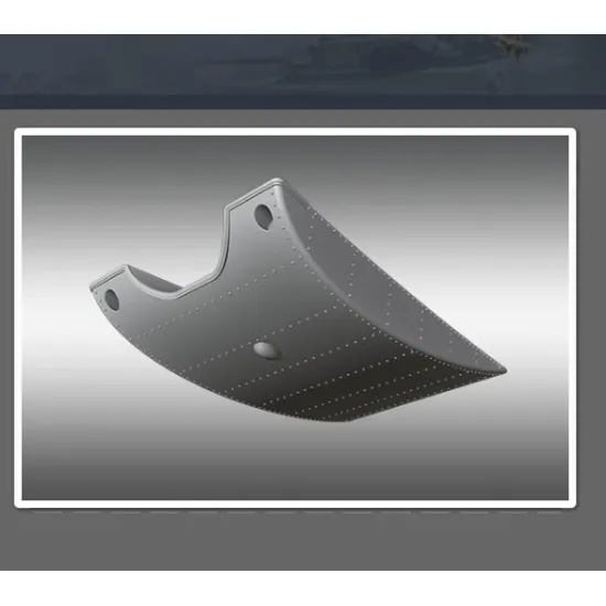 Print Scale Psr32020 1/32 Spitfire Slipper Drop Tank 45 Gallons 1pc Accessories Kit