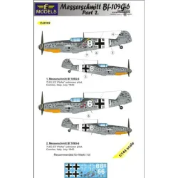 Lf Models C44102 1/144 Messerschmitt Bf 109g-6 Comiso Cartoon Part 2