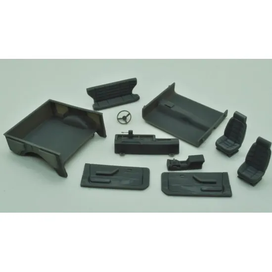 Diolex Dp24088 1/25 3d Print Resin Not Cast Kit Jeep Cherokee Xj 3door 1984