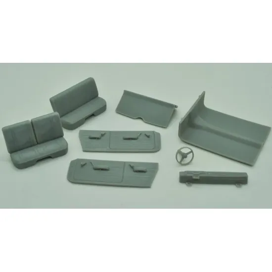 Diolex Dp24095 1/25 3d Print Resin Not Cast Kit Willys Aero 1952