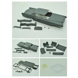 Diolex Dp24107 1/25 3d Print Resin Kit Cadillac Deville Convertible 1970