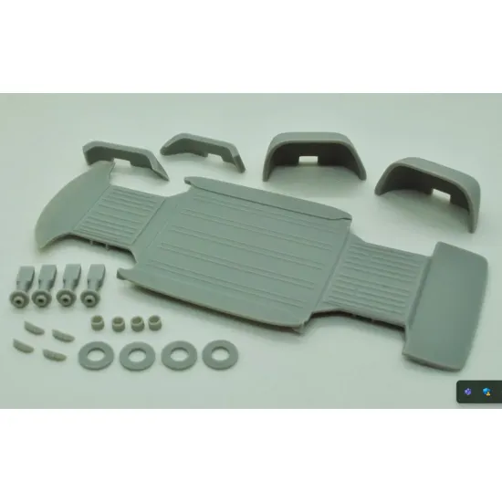 Diolex Dp24118 1/25 3d Print Resin Kit Chevrolet Tahoe 2015