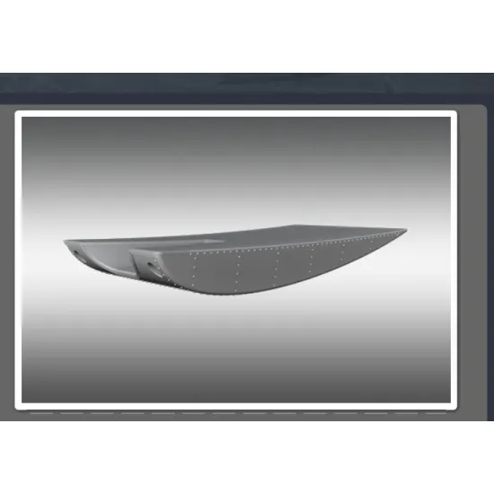 Print Scale Psr48052 1/48 Spitfire Slipper Drop Tank 45 Gallons 1 Pc Accessories Kit