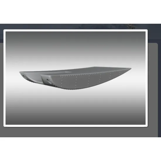 Print Scale Psr72030 1/72 Spitfire Slipper Drop Tank 30 Gallons 2 Pcs Accessories Kit