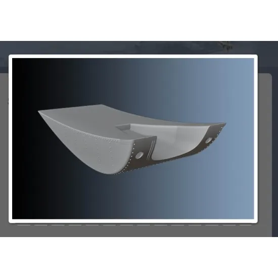 Print Scale Psr72032 1/72 Spitfire Slipper Drop Tank 90 Gallons 2 Pcs Resin Model