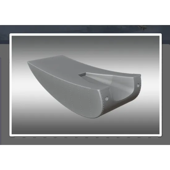 Print Scale Psr72033 1/72 Spitfire Ferry Drop Tank 170 Gallons 1 Pc Resin Model