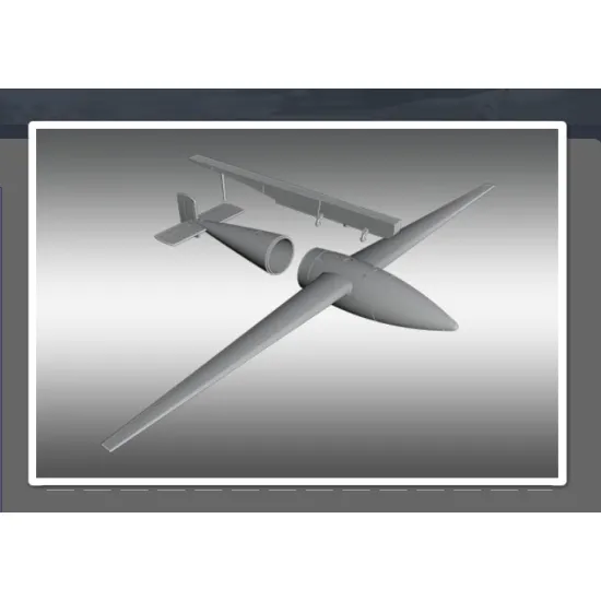 Print Scale Psr72034 1/72 Bv 226 Hagelkorn For Fw-190 Resin Model