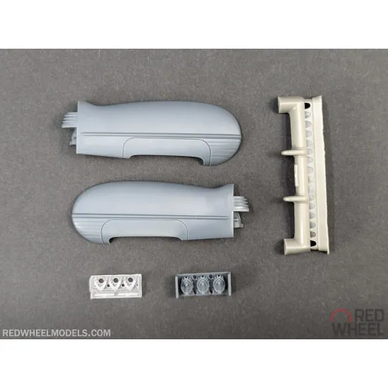 Red Wheel 25006 1/25 48 Cadillac Tail Fins Custom Kit Resin Model