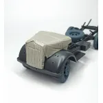 Pimp My Miniatures Afvs35-005 1/35 Opel Blitz Engine Deck With Winter Canvas Cover Tamiya Kit