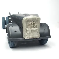 Pimp My Miniatures Afvs35-007 1/35 Opel Blitz Radiator Grille With Open Canvas Cover Tamiya Kit