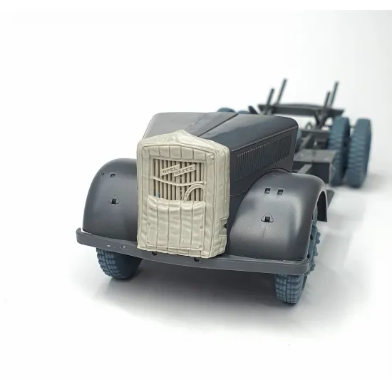 Pimp My Miniatures Afvs35-007 1/35 Opel Blitz Radiator Grille With Open Canvas Cover Tamiya Kit