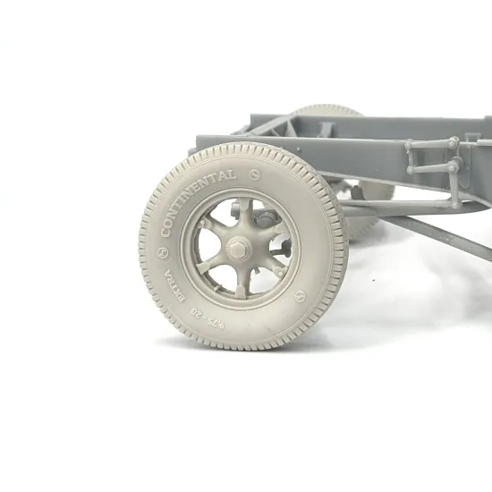 Pimp My Miniatures Afvs35-015 1/35 Sd.kfz 7 Front Wheels With Spare Weighted Type 1