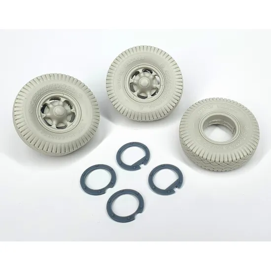 Pimp My Miniatures Afvs35-019 1/35 Sd.kfz 9 Famo Front Wheels With Spare Weighted Type 1