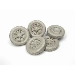 Pimp My Miniatures Afvs35-023 1/35 Autoblinda Road Wheels Weighted Ab 41-43 Type 2