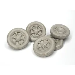 Pimp My Miniatures Afvs35-024 1/35 Autoblinda Road Wheels Weighted Ab 41-43 Type 3