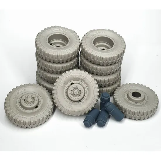 Pimp My Miniatures Afvs35-026 1/35 M26 Dragon Wagon Road Wheels Weighted